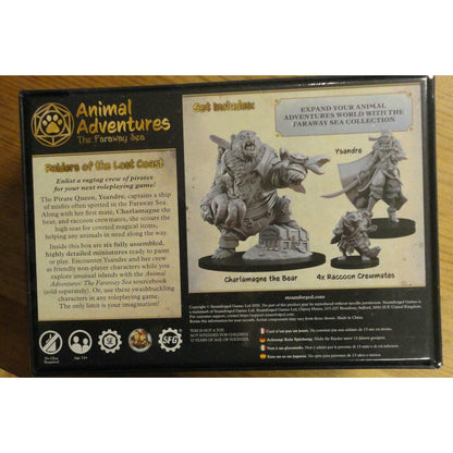 Image of Animal Adventures RPG: Raiders of the Faraway Sea Miniatures SFLAATFS-005