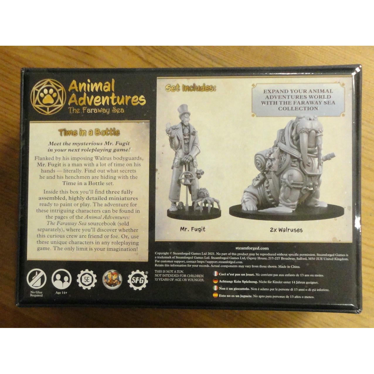 Image of Animal Adventures RPG: Time in a Bottle Miniatures SFLAATFS-006