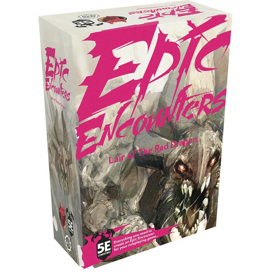 Image of Dungeons & Dragons 5E D&D Epic Encounters: Lair of the Red Dragon SFLEE-001