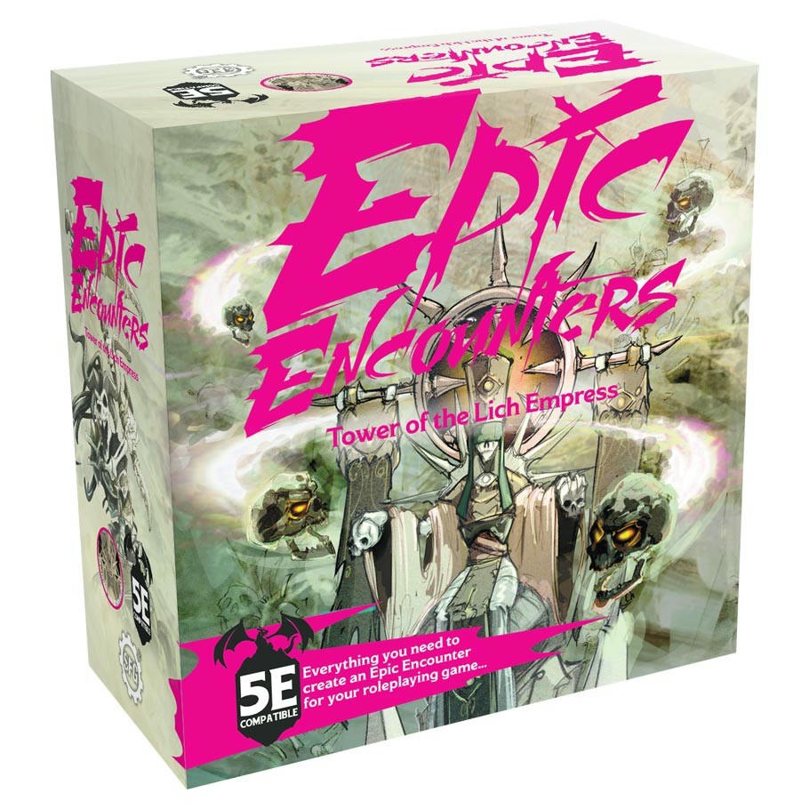 Image of Dungeons & Dragons 5E D&D Epic Encounters: Tower of the Lich Empress SFLEE-011 