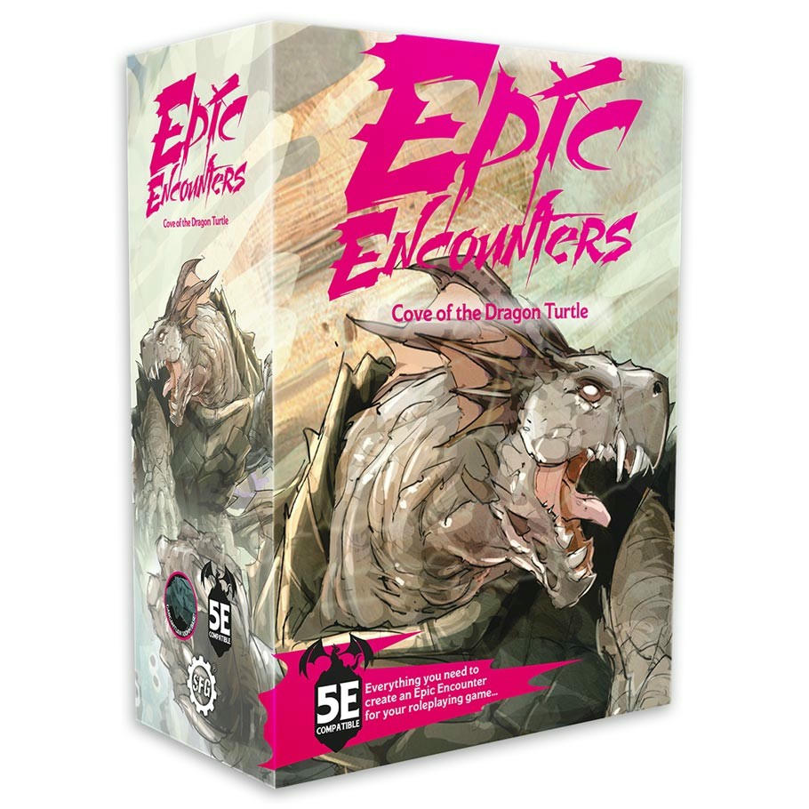Image of Dungeons & Dragons 5E D&D Epic Encounters: Cove of the Dragon Turtle EE-016