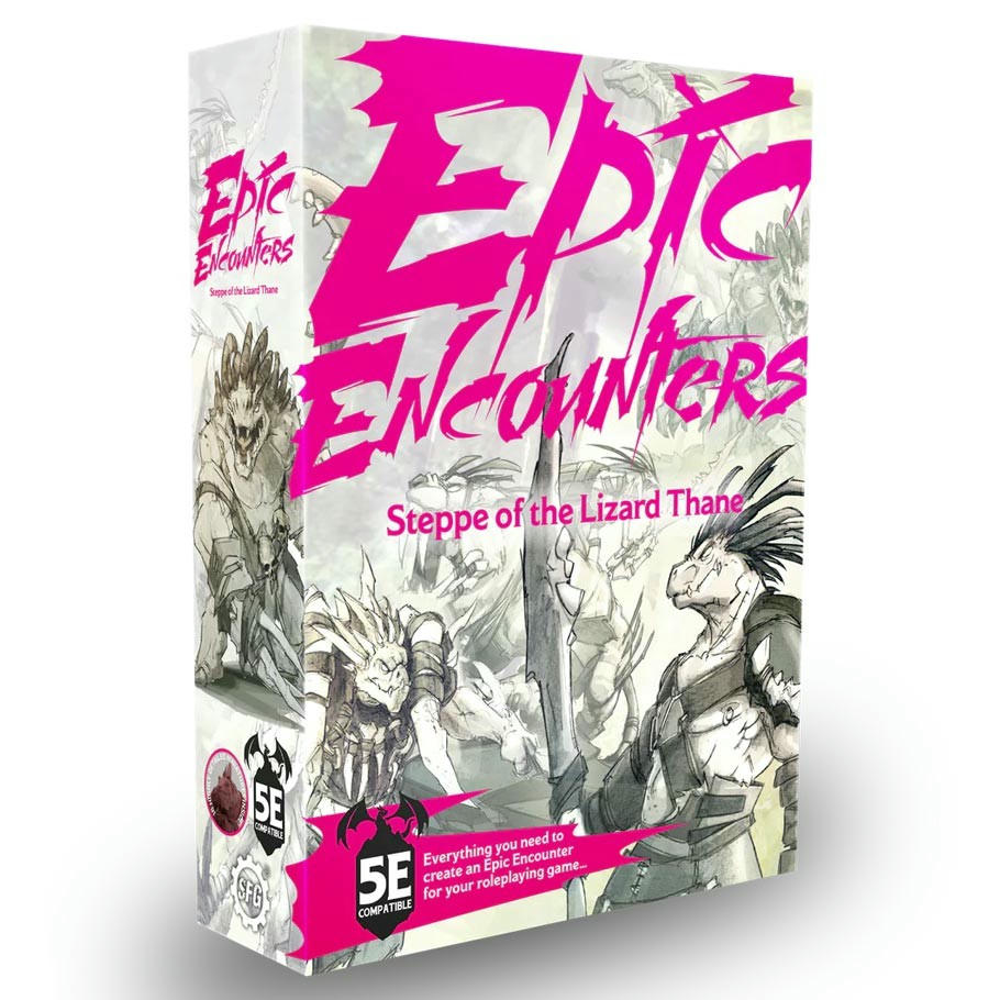 Image of Dungeons & Dragons 5E D&D Epic Encounters: Steppe of the Lizard Thane SFLEE-017