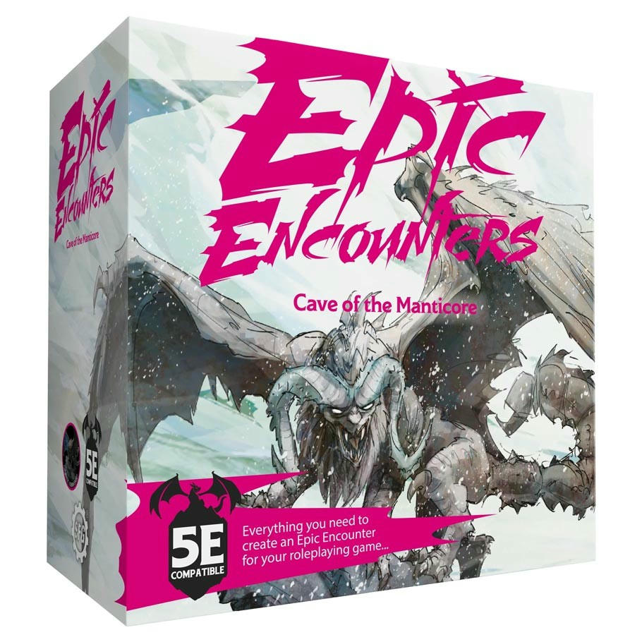 Image of Dungeons & Dragons 5E D&D Epic Encounters: Cave of the Manticore SFLEE-020