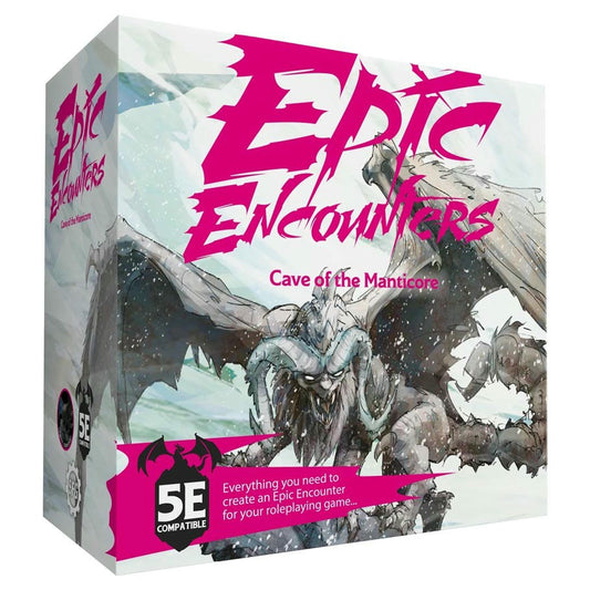 Image of Dungeons & Dragons 5E D&D Epic Encounters: Cave of the Manticore SFLEE-020