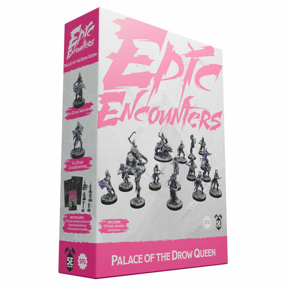 Image of Dungeons & Dragons 5E D&D Epic Encounters: Palace of the Drow Queen SFLEE-023