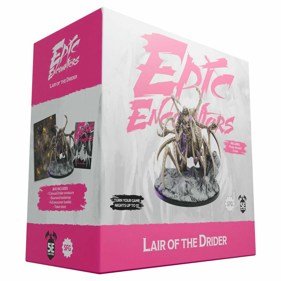 Image of Dungeons & Dragons 5E D&D Epic Encounters: Lair of the Drider SFLEE-024