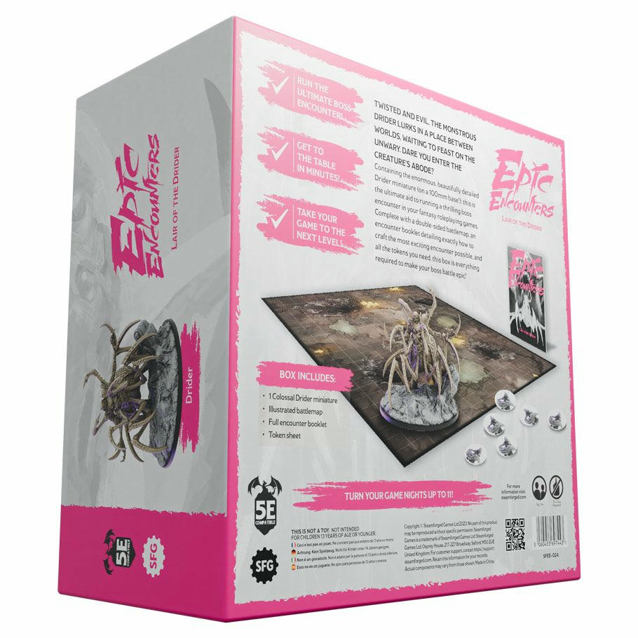 Image of Dungeons & Dragons 5E D&D Epic Encounters: Lair of the Drider SFLEE-024