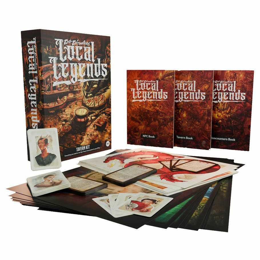 Image of Dungeons & Dragons 5E D&D Epic Encounters: Local Legends Tavern Kit 