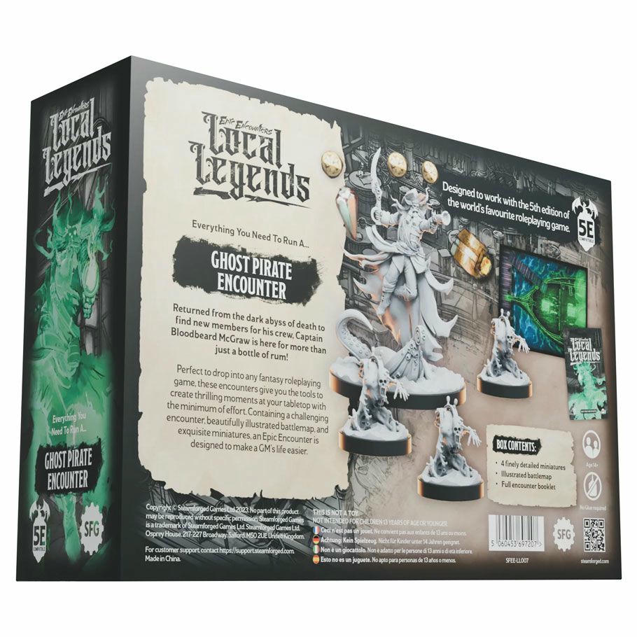 Image of Dungeons & Dragons 5E D&D Epic Encounters: Local Legends Ghost Pirate Encounter