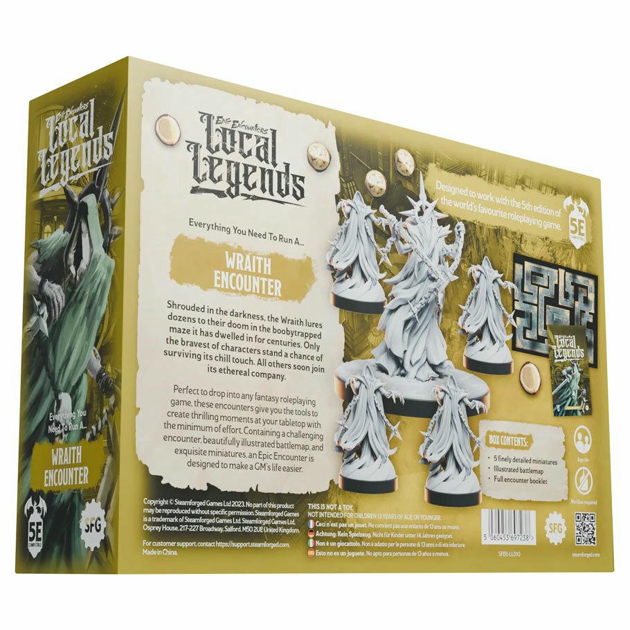 Image of Dungeons & Dragons 5E D&D Epic Encounters: Local Legends Wraith Encounter