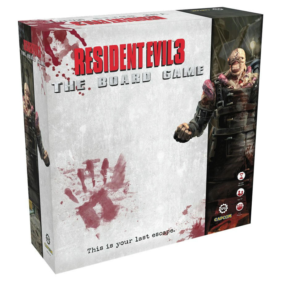 Image of Resident Evil 3 Co-Op Board Game by Steamforged Games / Capvom SFLRE3-001