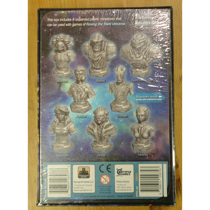 Image of Among the Stars Board Game Plastic Miniatures Pack by Stronghold Games 