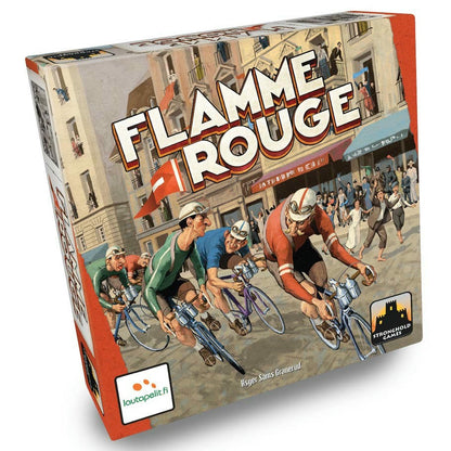Image of Flamme Rouge board game by Stronghold Games SHG6010 2-4 play, 8+, 30+ Mins