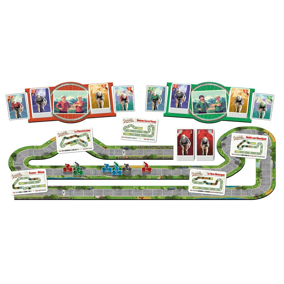 Image of Flamme Rouge board game by Stronghold Games SHG6010 2-4 play, 8+, 30+ Mins