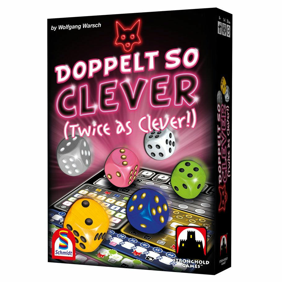 Image of Twice as Clever! (Doppelt So Clever) Board Game Stronghold Games SHG602