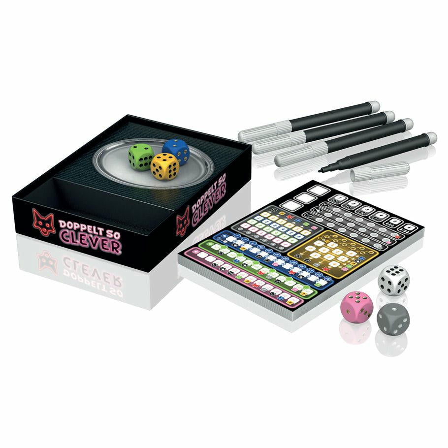 Image of Twice as Clever! (Doppelt So Clever) Board Game Stronghold Games SHG602