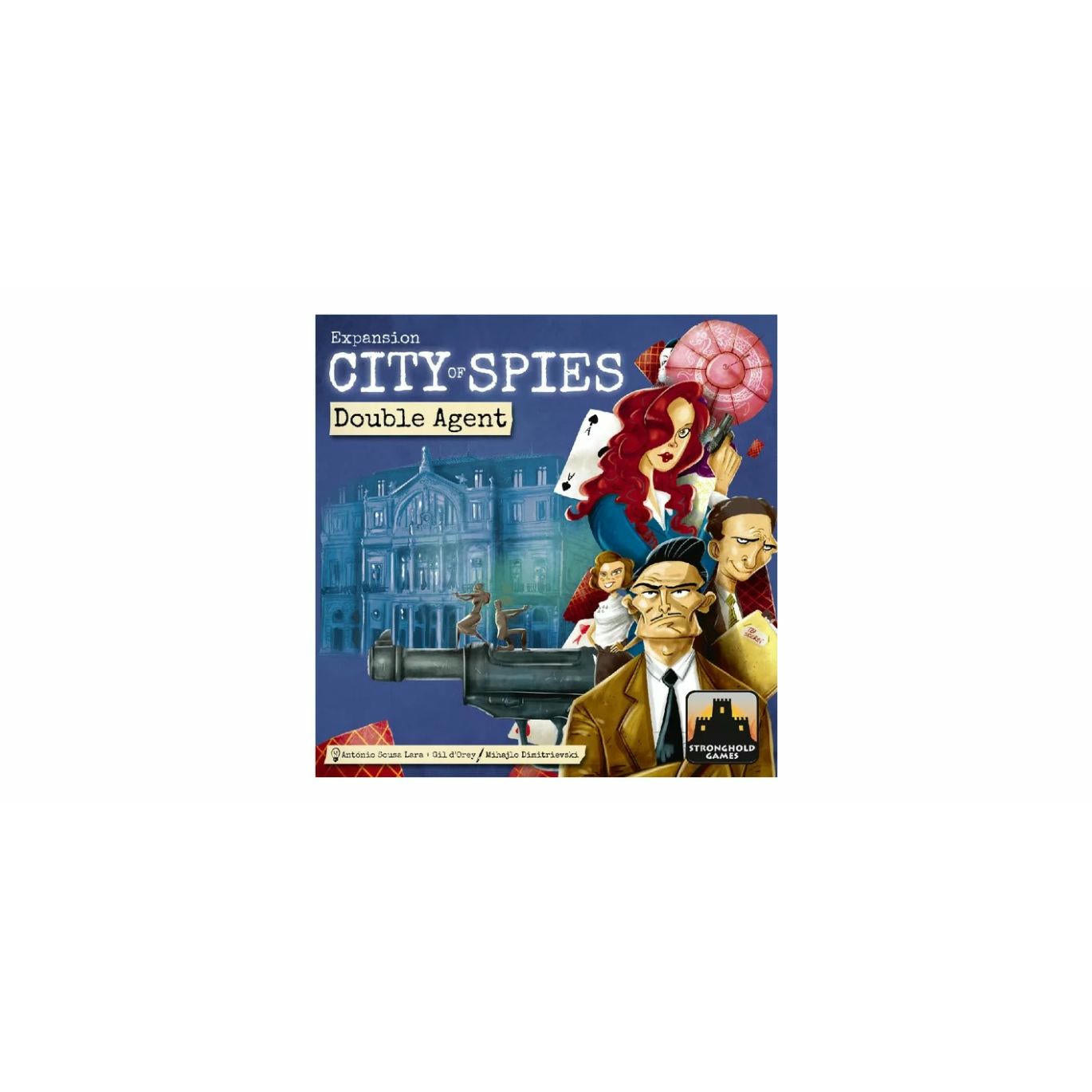 Image of City of Spies Board Game: Double Agent Expansion by Stronghold Games SHG7060