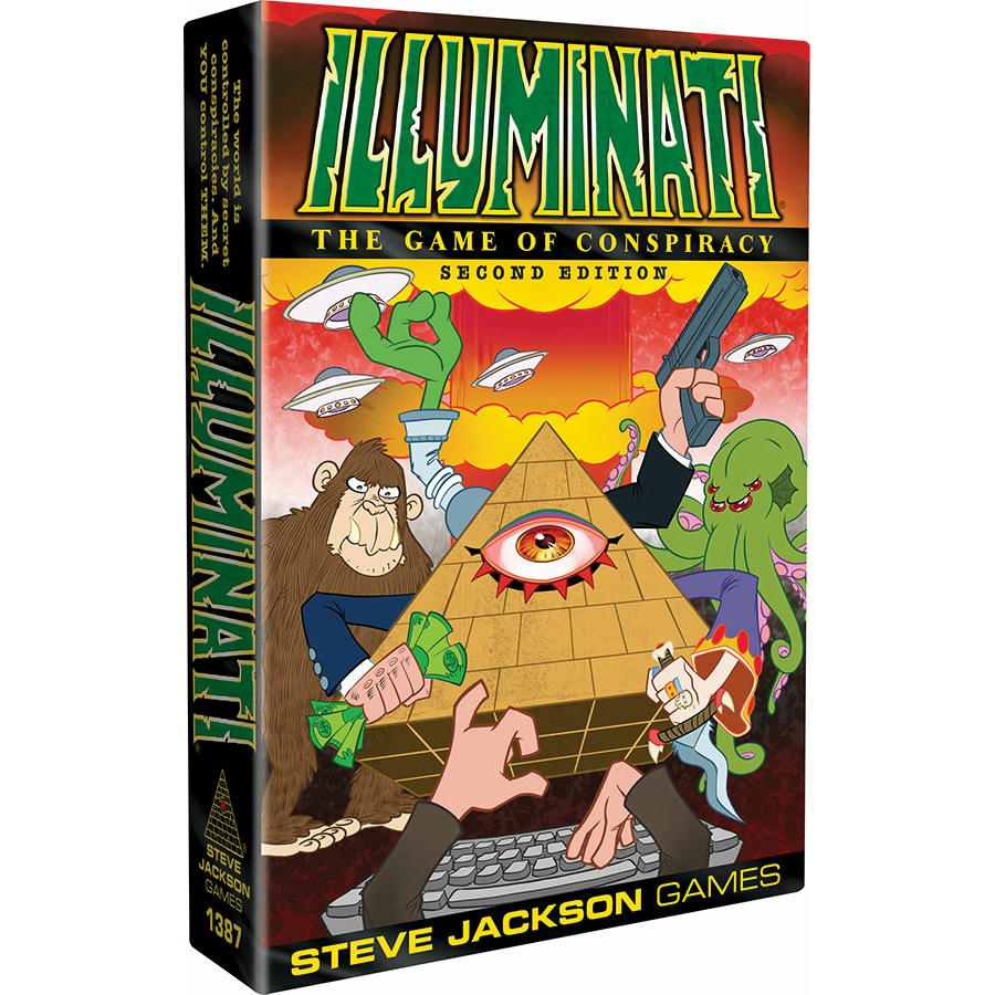 Image of Illuminati: The Game of Conspiracy 2nd Edition by Steve Jackson SJG1387