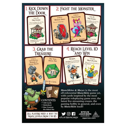 Image of Munchkin Munchkins & Mazes Elf Expansion by Steve Jackson SJG1555