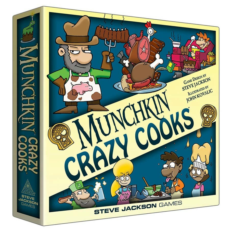 Image of Munchkin: Crazy Cooks Card Game by Steve Jackson Games SJG1567