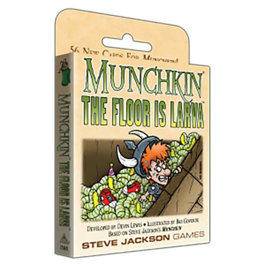 Image of Munchkin Card Game: The Floor is Larva Expansion Set SJG1588 Lava
