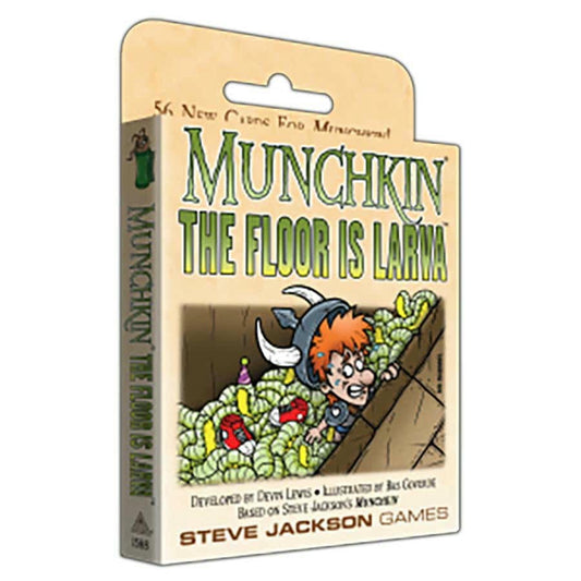 Image of Munchkin Card Game: The Floor is Larva Expansion Set SJG1588 Lava