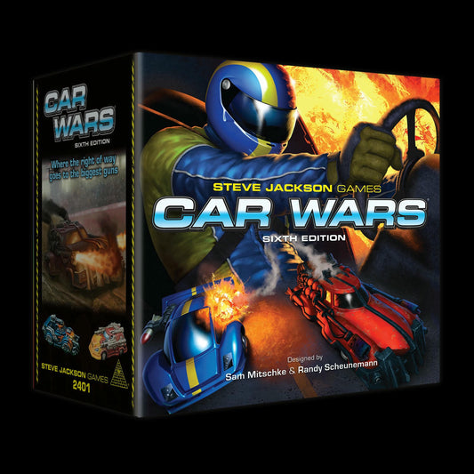 Image of Car Wars Sixth Edition Board Game by Steve Jackson Games SJG2401