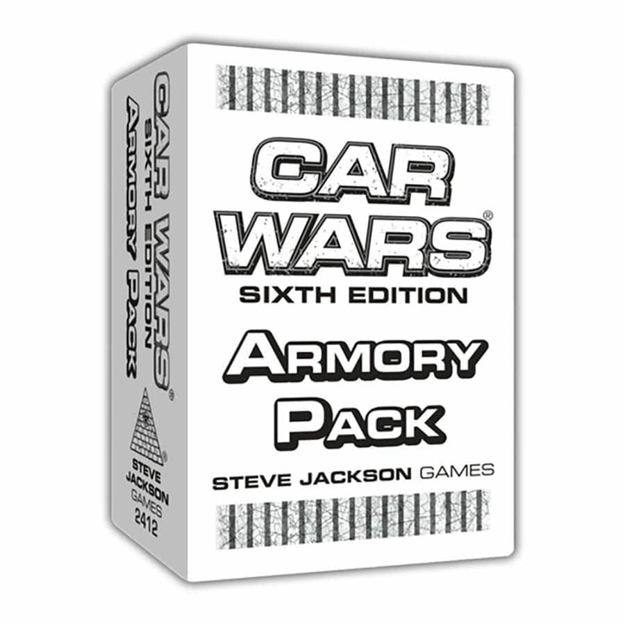 Image of Car Wars Sixth Edition Armory Pack Expansion Steve Jackson Games SJG2412