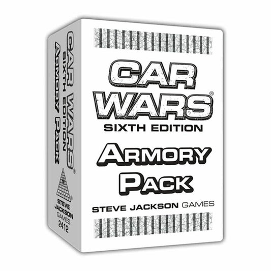 Image of Car Wars Sixth Edition Armory Pack Expansion Steve Jackson Games SJG2412