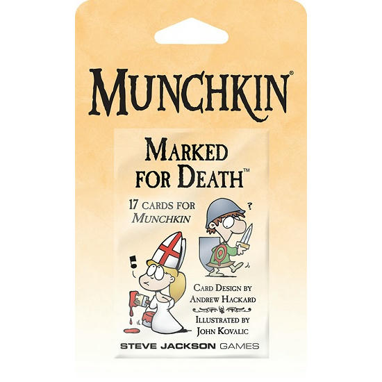 Image of Munchkin: Marked For Death Blister Pack Expansion by Steve Jackson Games SJG4210