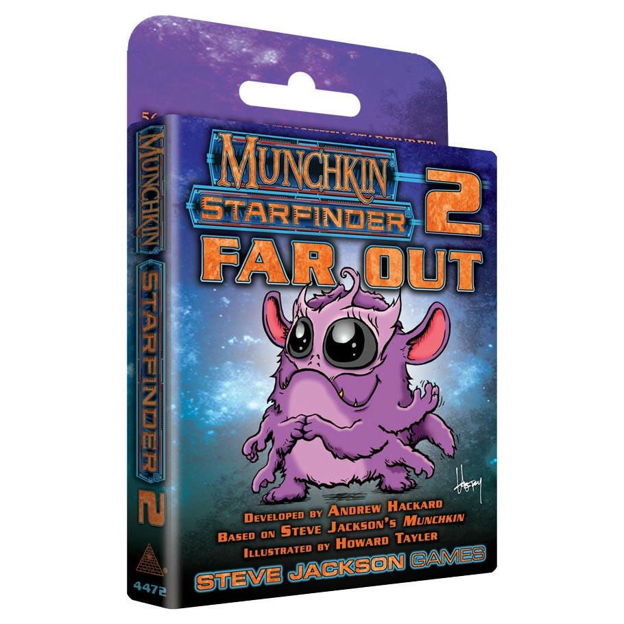 Image of Munchkin Starfinder 2: Far Out Expansion Card Game Steve Jackson Games SJG4472