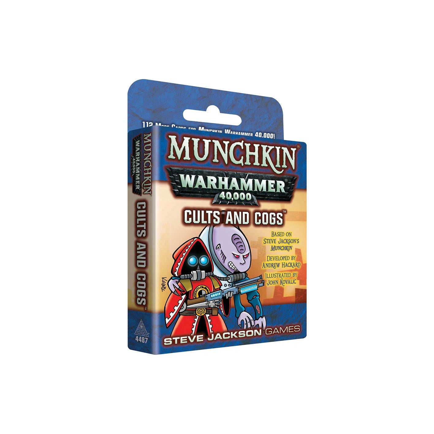 Image of Munchkin Warhammer 40K 40,000 Cults and Cogs Expansion Steve Jackson 4487