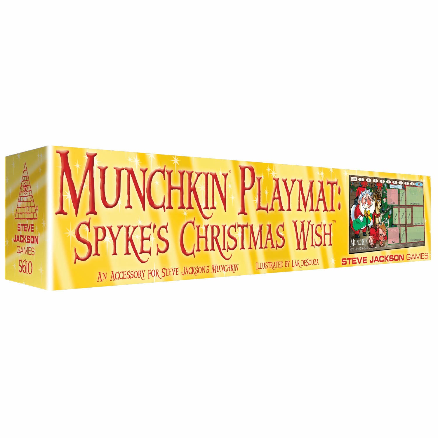 Image of Munchkin Playmat: Spyke's Christmas Wish by Steve Jackson Games SJG5610