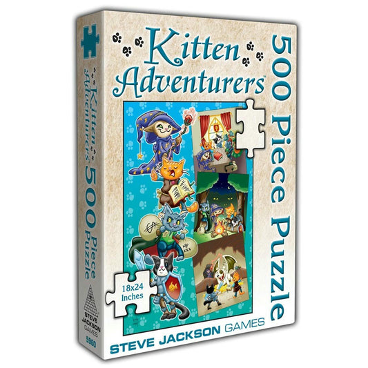 Image of Kitten Adventurers Jigsaw Puzzle by Steve Jackson Games SJG5960