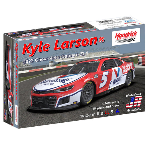 Image of 1/24 Hendrick Motorsports Kyle Larson 2022 Camaro - Valvoline