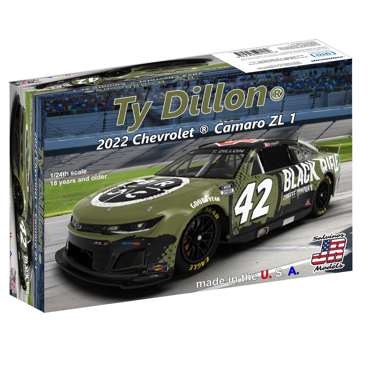 Image of 1/24 GMS Racing Ty Dillon 2022 Camaro - Primary Livery