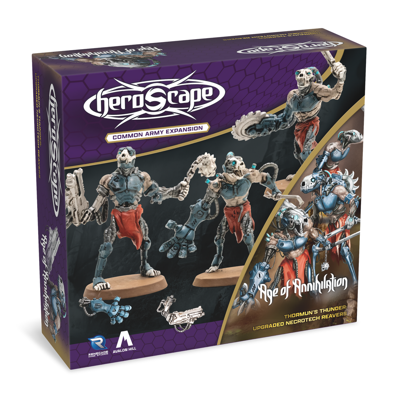 Heroscape: Upgraded Necrotech Reavers Army Expansion