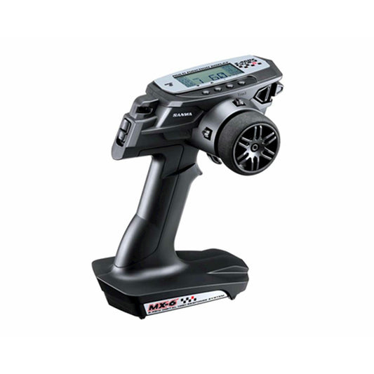Image of Sanwa MX-6 2.4Ghz 3-Channel Computer Radio System SNW101A32561A w/RX-391W