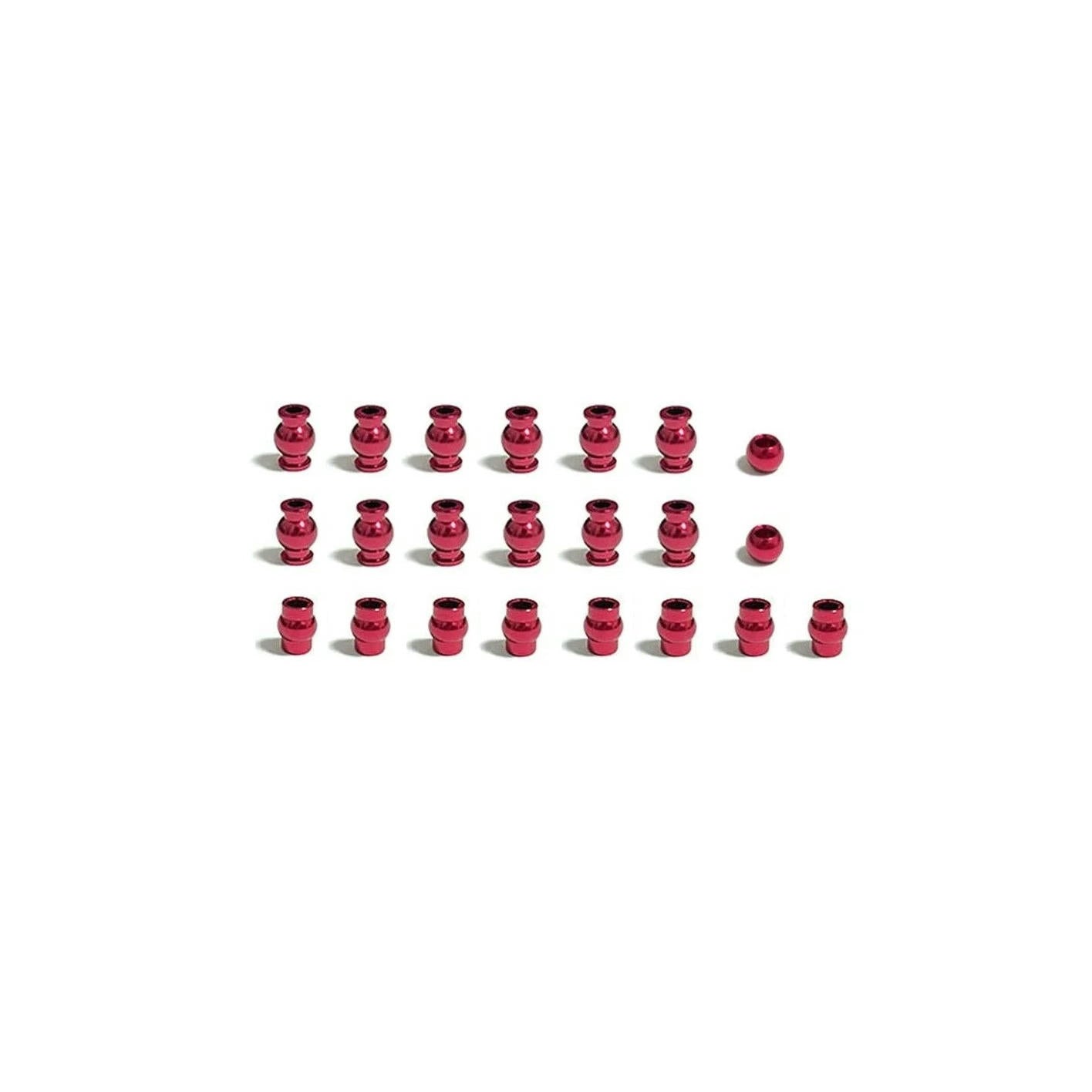 Arrma Granite 4x4 Red Alloy Pivit Balls  (22pcs) ..