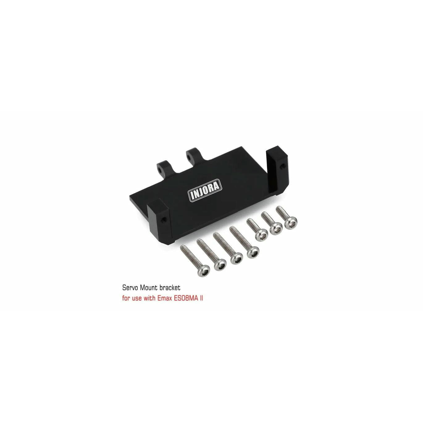 Image of EMAX ES08MA 12g Metal Gear Servo/Alloy Arm/Mount Fits Axial SCX24 Rock Crawler