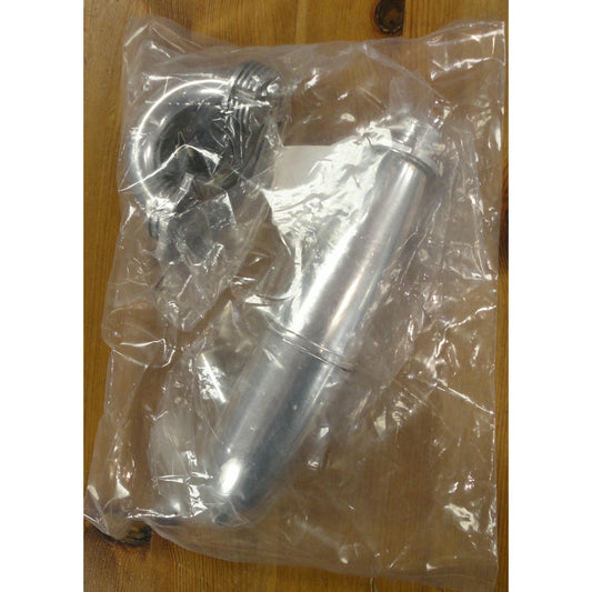 Image of HSP 1/8th Scale Nitro Vehicle Polished Silver Tuned Pipe/Manifold Set