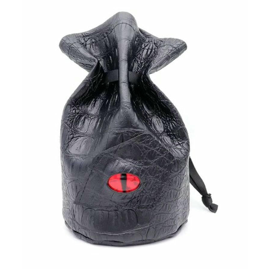 Image of Black Dragoneye Dice Bag (w/Red Eye) 