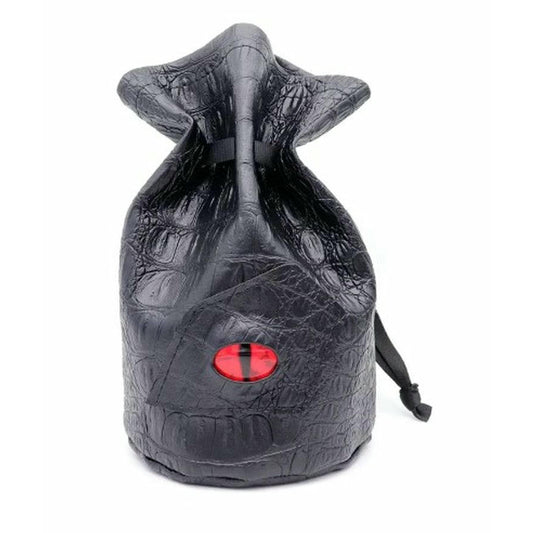 Image of Black Dragoneye Dice Bag (w/Red Eye) 