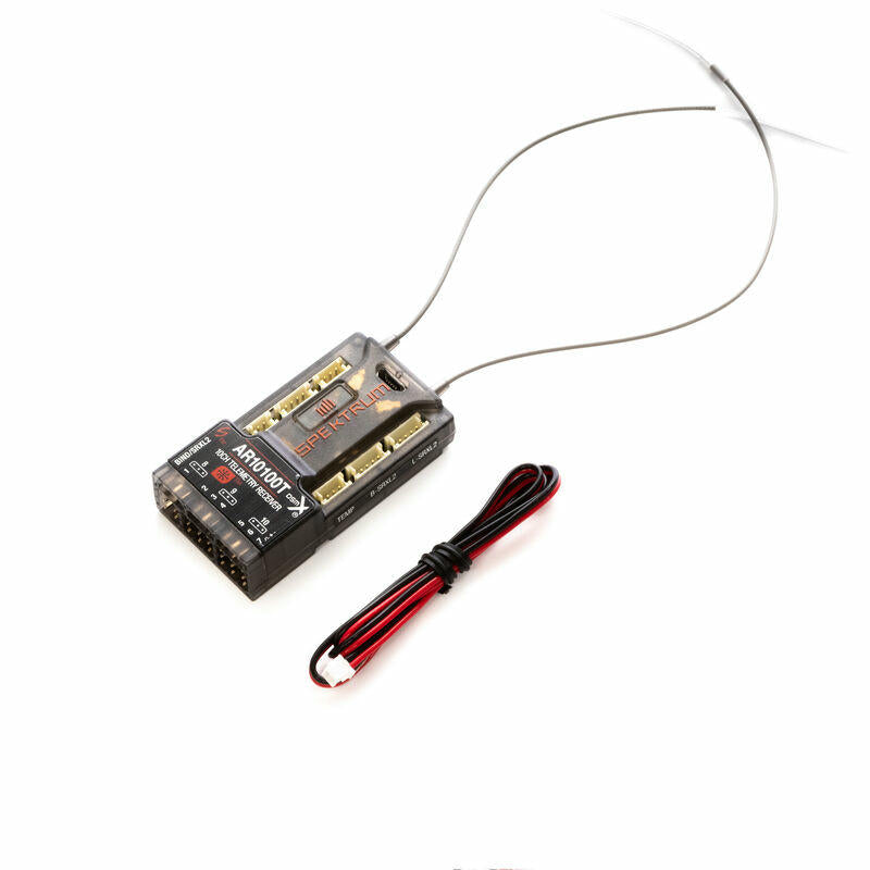 Image of Spektrum AR10010T 2.4Ghz DSMX/DSM2 10-Channel Aircraft Telemetry Receiver 