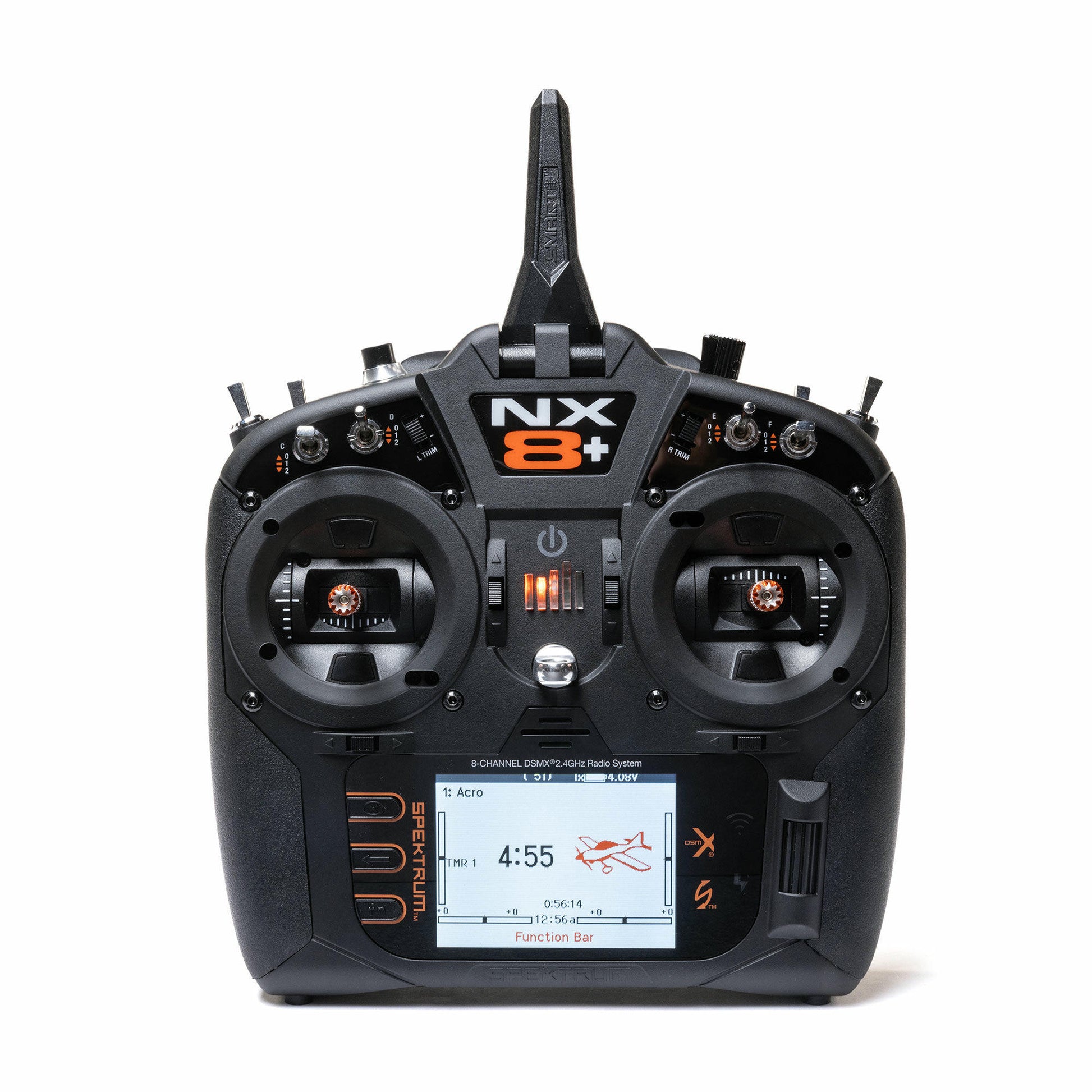 Image of Spektrum NX8+ 20-Channel 2.4Mhz DSMX Airplane/Heli Transmitter (Only) SPMR8210 