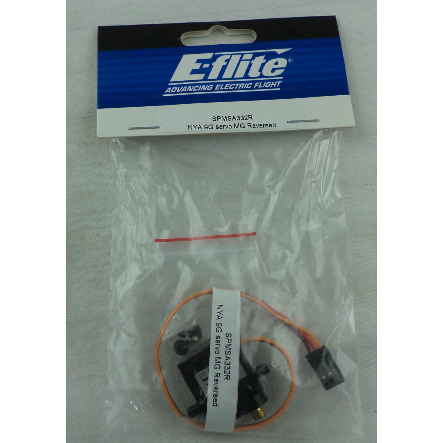 Image of E-Flite/Spektrum 9g Sub-Micro Metal Gear Servo SPMSA332R (Reversed)