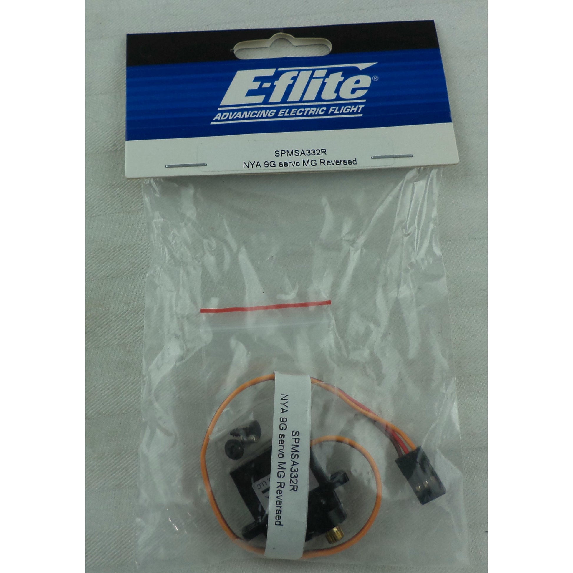 Image of E-Flite/Spektrum 9g Sub-Micro Metal Gear Servo SPMSA332R (Reversed)