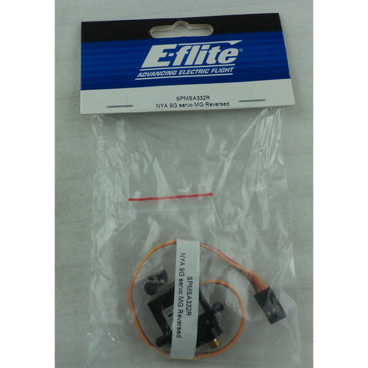 Image of E-Flite/Spektrum 9g Sub-Micro Metal Gear Servo SPMSA332R (Reversed)