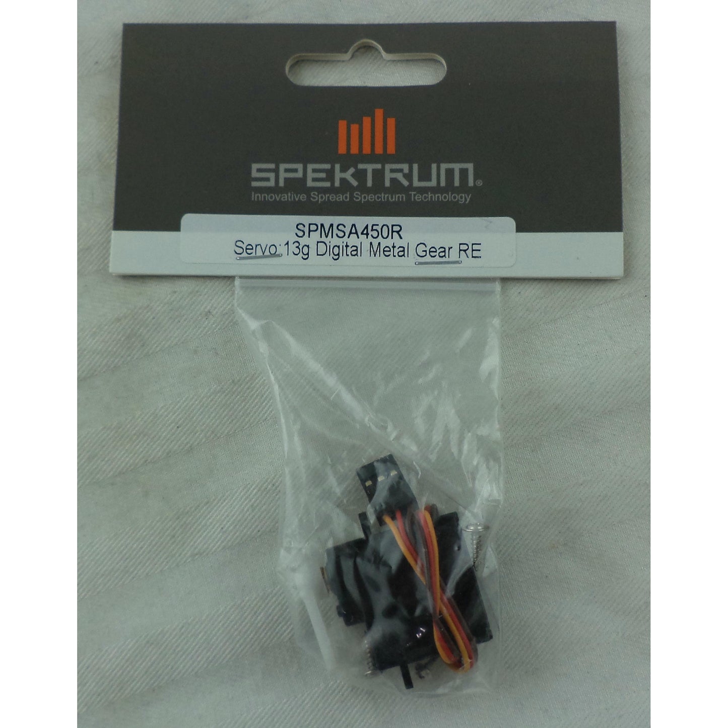 Image of Spektrum 13g Digital Metal Gear Sub-Micro REVERSE Servo SPMSA450R