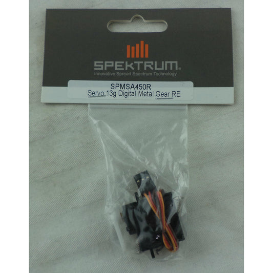 Image of Spektrum 13g Digital Metal Gear Sub-Micro REVERSE Servo SPMSA450R